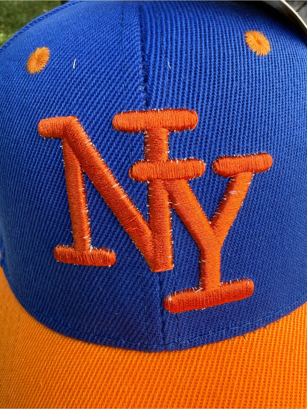 NWT Blue and Orange NY Small Baseball Cap Mets Knicks